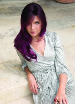 Angelica Wig By Noriko | Large Cap -Wig Specialty Shop 1702 Angelica Large Cap Plumberry Jam LR 1