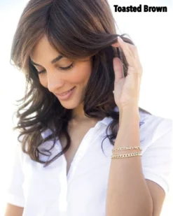 Brittany Wig By Amore | Double Mono Top -Wig Specialty Shop 2538 Brittany ToastedBrn 1