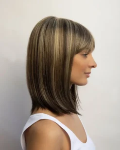 Tatum Wig By Amore | Double Mono Top -Wig Specialty Shop 2548 Tatum Chocolate Frost sd