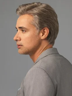 Sophistication Men's Wig By HIM | Mono Top -Wig Specialty Shop 4 d41f4f1d eac4 4cb2 8172 3886061e607a
