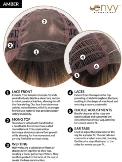 Amber Wig By Envy | Mono Top -Wig Specialty Shop AmberCC