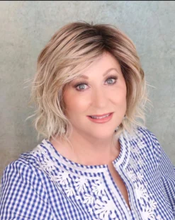 Anima Wig By Ellen Wille | Mono Crown 32 Anima Wig By Ellen Wille | Mono Crown -Wig Specialty Shop AnimaSandyBlondeRootedfront