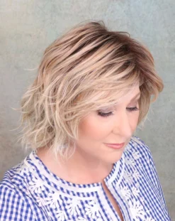 Anima Wig By Ellen Wille | Mono Crown 33 Anima Wig By Ellen Wille | Mono Crown -Wig Specialty Shop AnimaSandyBlondeRootedtop