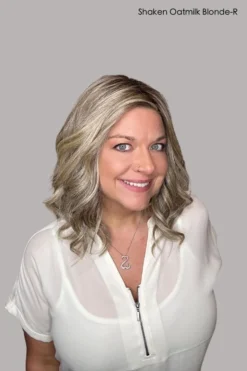 Miu Wig By BelleTress | Heat-Friendly Synthetic -Wig Specialty Shop BelletressMiuShakenOatMilkBlondeRFront2