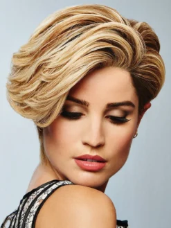 Calling All Compliments Wig By Raquel Welch | Double Mono Top -Wig Specialty Shop Calling All Compliments Alt Styling 2