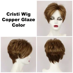Cristi Wig By Godiva's Secret Wigs -Wig Specialty Shop Cristi Copper Glaze 360 18882.1443043674.1280.1280