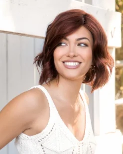 Ella Wig By Rene Of Paris | Mono Part -Wig Specialty Shop Ella Cherry Merlot 19291