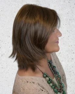 Amber Wig By Envy | Mono Top -Wig Specialty Shop EnvyAmberMediumBrownSide