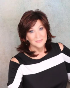 Ferrara Wig By Ellen Wille | Mono Part 27 Ferrara Wig By Ellen Wille | Mono Part -Wig Specialty Shop FerraraRedvinoshadedfront