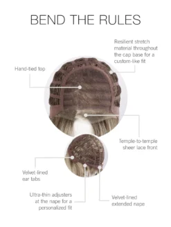 Bend The Rules Wig By Gabor | Mono Top -Wig Specialty Shop GB BendtheRules CapConstruction scaled