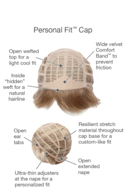 Cheer Wig By Gabor | Average Cap -Wig Specialty Shop GB Cheer Cap