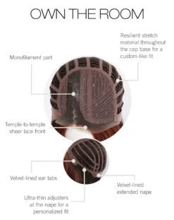 Own The Room Wig By Gabor | Mono Part -Wig Specialty Shop GB OwntheRoom CapConstruction scaled