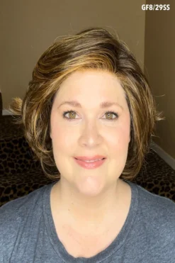 Gimme Drama Wig By Gabor | Mono Part -Wig Specialty Shop GimmeDrama Gabor GF829SS frontc