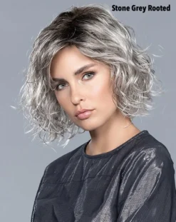 Girl Mono Large Wig By Ellen Wille | Mono Part | Synthetic -Wig Specialty Shop GirlMono StonegreyRooted 3 1