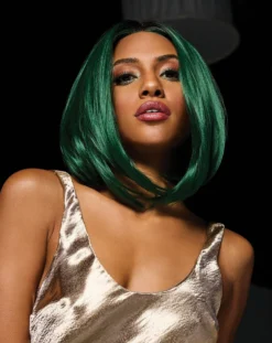 Green IRL Wig By Hairdo | Mono Part -Wig Specialty Shop HD GreenIRL Model1 Front2