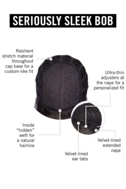 Seriously Sleek Bob Wig By Hairdo -Wig Specialty Shop HD SeriouslySleekBob CapConstruction