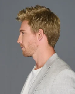 Dapper Men's Wig By HIM | Mono Crown -Wig Specialty Shop HIM Dapper Model Side3