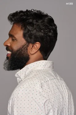 Dignified Men's Wig By HIM | Mono Top -Wig Specialty Shop HIM Dignified Model1 Side3