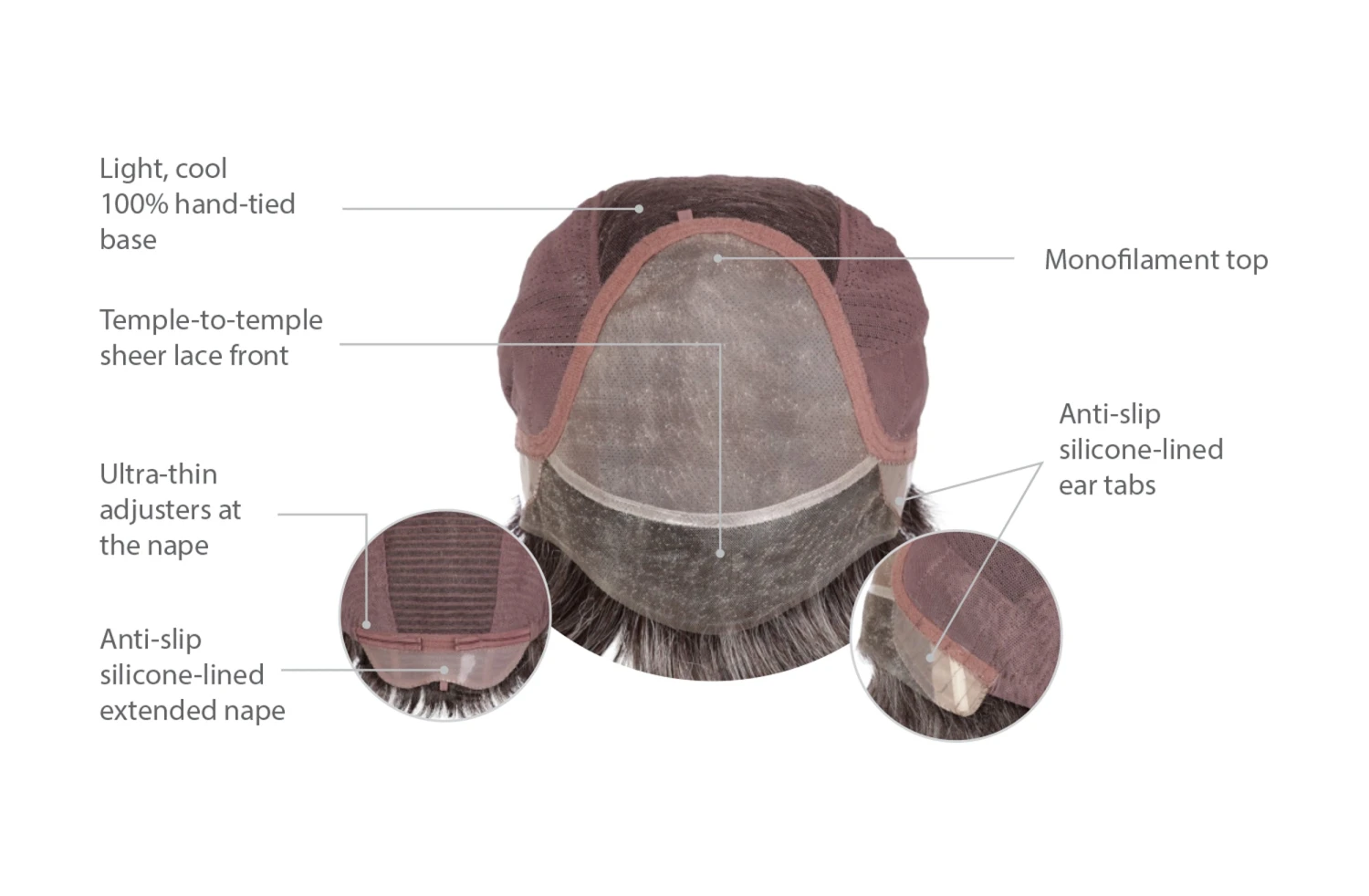 Gallant Men's Wig By HIM | Mono Top 8 Gallant Men's Wig By HIM | Mono Top - Image 8