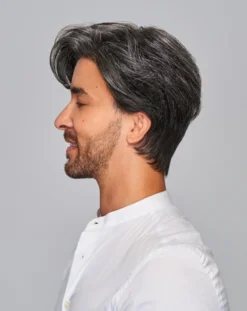 Gallant Men's Wig By HIM | Mono Top 25 Gallant Men's Wig By HIM | Mono Top -Wig Specialty Shop HIM Gallant Model Side2