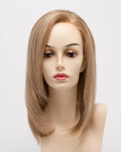 Hannah Wig By Envy | Mono Top | Human Hair -Wig Specialty Shop HannahFront SparkiingChampagne