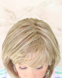 Tandi Wig By Envy | Mono Crown | Human Hair | Synthetic Blend -Wig Specialty Shop IMG 0914