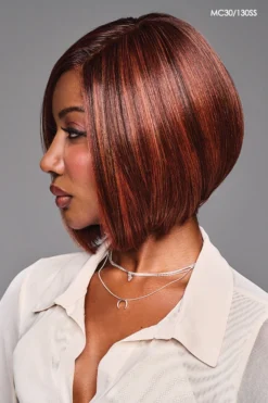 Hailey Wig By Kim Kimble | Heat-Friendly Synthetic -Wig Specialty Shop KK Hailey Model Side3