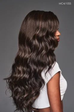 Raven Wig By Kim Kimble | Heat-Friendly Synthetic -Wig Specialty Shop KK Raven Model Side1