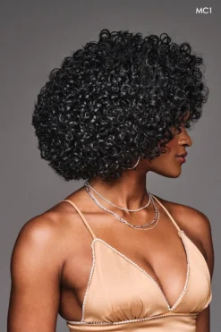 Trinity Wig By Kim Kimble | Heat-Friendly Synthetic -Wig Specialty Shop KK Trinity Model1 Side1