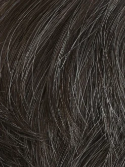 Dignified Men's Wig By HIM | Mono Top -Wig Specialty Shop M34S Medium Brown With 10 Grey Blend 53176a39 8fe1 4edd a9c7 5f0ac1f0a8c8
