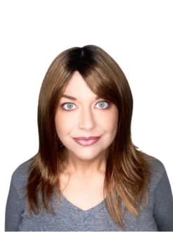 Madison Wig By Envy | Mono Top -Wig Specialty Shop MadisonEnvySaffronSpice2