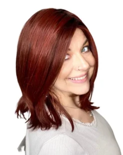 Own The Room Wig By Gabor | Mono Part -Wig Specialty Shop OwntheRoomGaborShadedSangria4