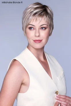 Palo Alto Wig By BelleTress | Heat-Friendly Synthetic 20 Palo Alto Wig By BelleTress | Heat-Friendly Synthetic -Wig Specialty Shop PALOALTO milkshakeblonde R3