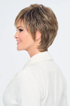 Fierce And Focused Wig By Raquel Welch -Wig Specialty Shop RW Fierce Focused Model Side1