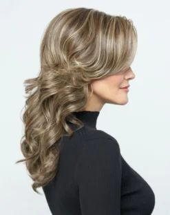 Stroke Of Genius Wig By Raquel Welch | Mono Part -Wig Specialty Shop RW StrokeOfGenius Model Side1