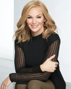 Wavy Day Wig By Raquel Welch | Mono Top -Wig Specialty Shop RW WavyDay Model Front1