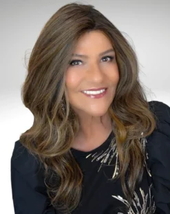 Statement Style Wig By Raquel Welch | Mono Top -Wig Specialty Shop RWStatementStyleSSHazelnut FRONT