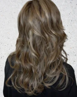 Stroke Of Genius Wig By Raquel Welch | Mono Part -Wig Specialty Shop RWStrokeofGeniusRL9 24SSShadedIcedCafeLatteBACK