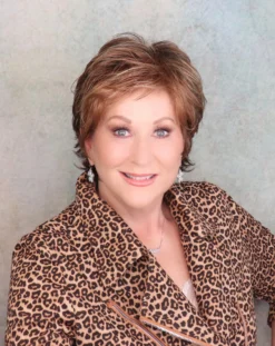 Rica Wig By Ellen Wille | Mono Crown -Wig Specialty Shop RicaNutMultiLightedfront