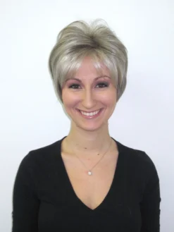 Selma Wig By Godiva's Secret Wigs -Wig Specialty Shop Selma Short Wig Sandy Silver 09885.1389341221.1280.1280