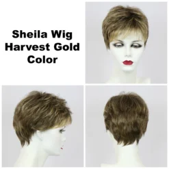 Sheila Wig By Godiva's Secret Wigs -Wig Specialty Shop Sheila Harvest Gold 85447.1458852423.1280.1280