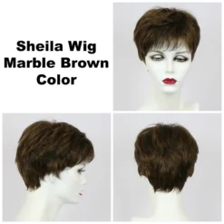 Sheila Wig By Godiva's Secret Wigs -Wig Specialty Shop Sheila Marble Brown 19228.1458852441.1280.1280