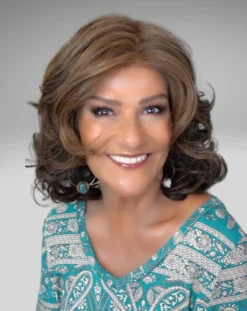 Casual Curls Wig By TressAllure | Mono Part -Wig Specialty Shop TACASUALCURLSin829FRONT