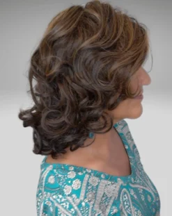 Casual Curls Wig By TressAllure | Mono Part -Wig Specialty Shop TACASUALCURLSin829SIDE