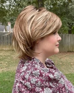 Shay Wig By TressAllure | Mono Top -Wig Specialty Shop TAShayRIGHTSIDEsugarbrulee