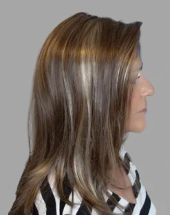 Blaze Wig By TressAllure | Mono Top 26 Blaze Wig By TressAllure | Mono Top -Wig Specialty Shop TA BLAZE ChocolateSwirlSIDE