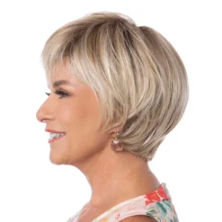 Contemporary Bob Wig By Toni Brattin | Large Cap 17 Contemporary Bob Wig By Toni Brattin | Large Cap -Wig Specialty Shop TB ContemporaryBob Model Side1 b7767af0 e911 46aa 8642 32dd4794220a