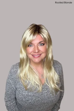 Bennett Wig By Tony Of Beverly -Wig Specialty Shop TOBBennettRootedBLondeFront