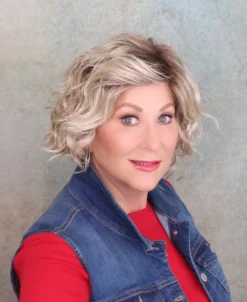 Turn Wig By Ellen Wille | Mono Part -Wig Specialty Shop TurnChampagnerootedfront