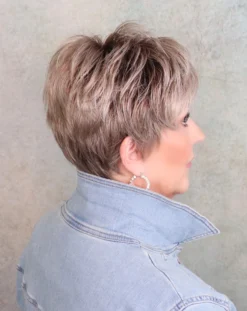 Barletta Hi Mono Wig By Ellen Wille | Mono Top -Wig Specialty Shop barlettahimonoivoryblondeshadedside